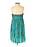Alice + Olivia 100% Silk Blue Cocktail Dress Size M - photo 2
