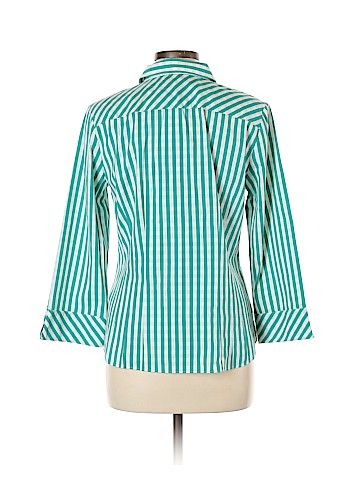 Lafayette 148 New York Long Sleeve Button-Down Shirt (view 2)