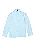 IZOD Blue Long Sleeve Button-Down Shirt Size 10 - photo 1