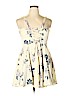 Margot 100% Polyester White Casual Dress Size L - photo 1