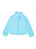 Columbia 100% Polyester Blue Fleece Jacket Size 6 - 6X - photo 1