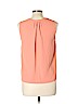 Nine West 100% Polyester Orange Sleeveless Blouse Size M (petite) - photo 2