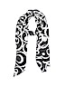 Unbranded Print Ivory Scarf One size - photo 1