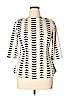 Elizabeth McKay Ivory 3/4 Sleeve Top Size L - photo 1