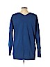 Max Studio 100% Cashmere Blue Cashmere Pullover Sweater Size M - photo 2