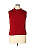 Liz Claiborne Red Silk Pullover Sweater Size XL - photo 1