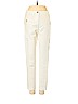 Zara White Casual Pants Size S - photo 1