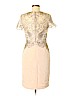 MARCHESA notte Ivory Cocktail Dress Size 6 - photo 2