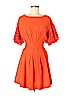 Josie Natori Orange Casual Dress Size 6 - photo 1