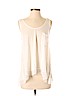 Club Monaco 100% Lyocell White Sleeveless Top Size S (petite) - photo 1