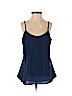 Banana Republic Milly Collection 100% Polyester Blue Sleeveless Blouse Size 4 (petite) - photo 1