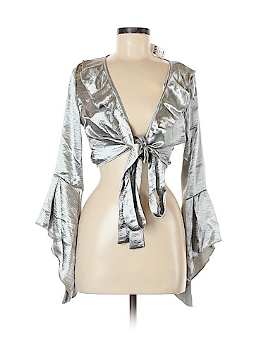 One Way Long Sleeve Blouse (view 1)