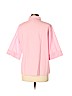 Assorted Brands Pink 3/4 Sleeve Button-Down Shirt Size L (petite) - photo 2