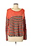 Free People Orange Pullover Sweater Size XS - photo 1