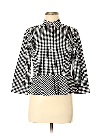 Lauren by Ralph Lauren 3/4 Sleeve Button-Down Shirt (view 1)