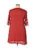 Maurices 100% Rayon Red Casual Dress Size XL - photo 2