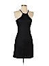 B.L.Q. 100% Polyester Black Casual Dress Size 1 - photo 1