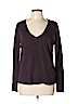 James Perse Purple Pullover Sweater Size Med (2) - photo 1