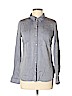 Ella Moss 100% Rayon Blue Long Sleeve Button-Down Shirt Size M - photo 1