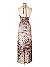 Diane von Furstenberg 100% Silk Brown Cocktail Dress Size 2 - photo 2