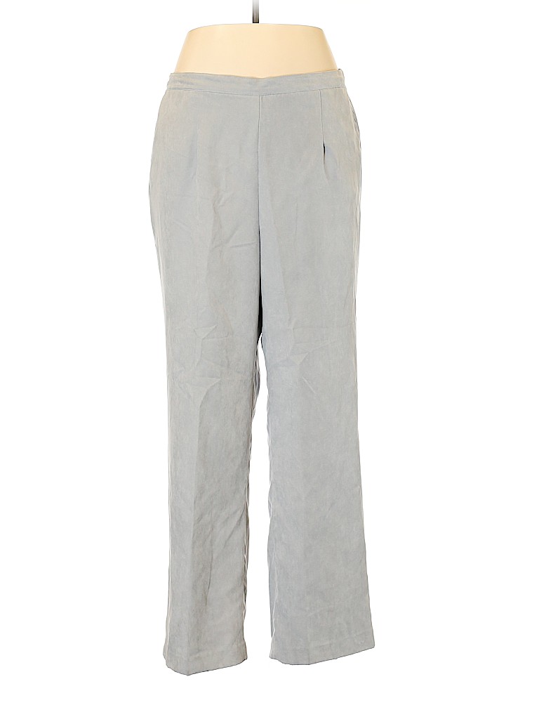 alfred dunner grey pants