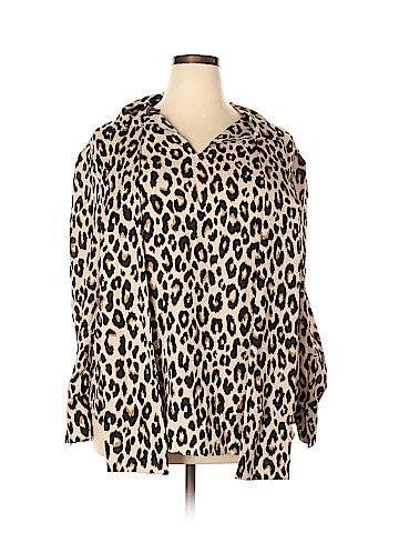Ann Taylor Long Sleeve Blouse (view 1)