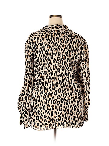 Ann Taylor Long Sleeve Blouse (view 2)