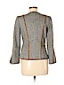 Oscar De La Renta Gray Wool Coat Size 8 - photo 2