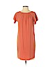 Derek Lam 100% Silk Orange Casual Dress Size 4 - photo 1