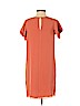 Derek Lam 100% Silk Orange Casual Dress Size 4 - photo 2