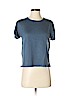 A.P.C. Blue Short Sleeve Top Size XS - photo 1