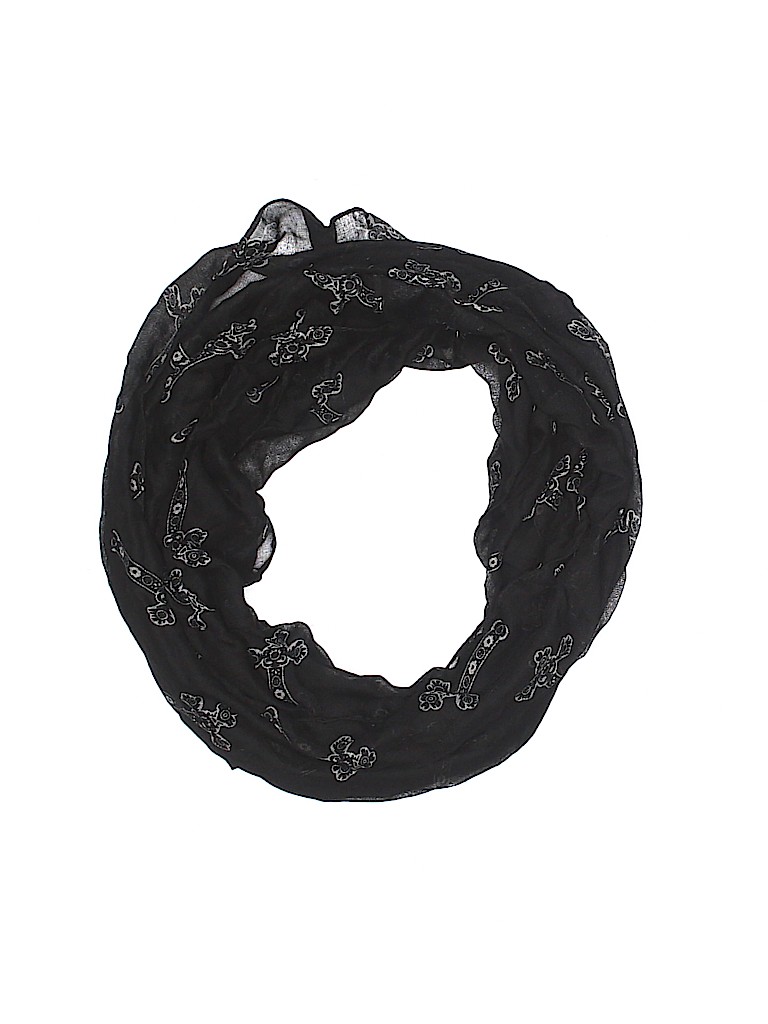 Unbranded Print Black Scarf One size - photo 1