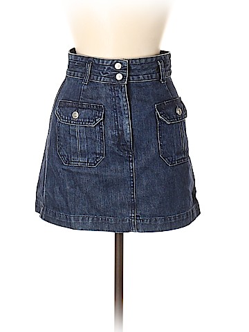 Topshop Denim Skirt (view 1)