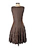 Oscar De La Renta Brown Casual Dress Size 4 - photo 2