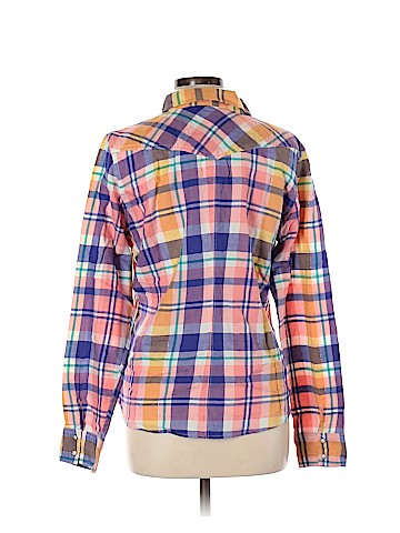 American Eagle Outfitters Long Sleeve Button-Down Shirt (view 2)