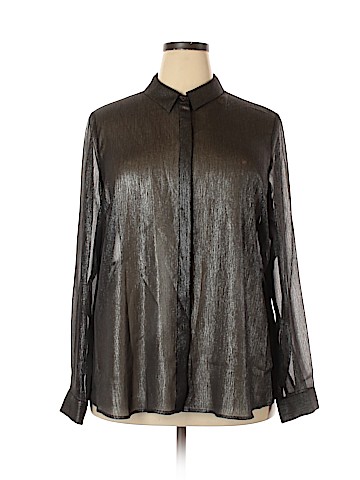 Lane Bryant Long Sleeve Blouse (view 1)