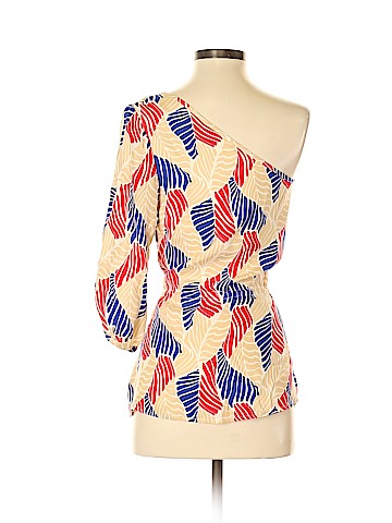 Britt Ryan 3/4 Sleeve Silk Top (view 2)