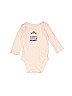 Bundles 100% Cotton Graphic Ivory Long Sleeve Onesie Size 0-3 mo - photo 1