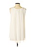 Alice + Olivia 100% Polyester White Sleeveless Blouse Size S (petite) - photo 2