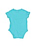 Carter's Blue Short Sleeve Onesie 0-3 MO / 3 MO - photo 2