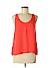 A.L.C. 100% Silk Red Sleeveless Silk Top Size M - photo 1