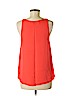 A.L.C. 100% Silk Red Sleeveless Silk Top Size M - photo 2