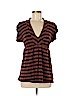 Ella Moss Brown Short Sleeve Top Size XS - photo 1