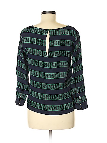 Club Monaco Long Sleeve Silk Top (view 2)