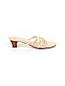 Eric Javits 100% Leather Gold Mule/Clog Size 8 1/2 (narrow) - photo 1