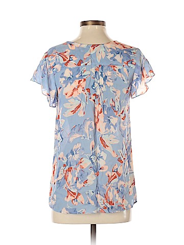 Joie Short Sleeve Silk Top (view 2)