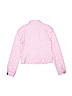 Juicy Couture Polka Dots Pink Denim Jacket Size 12 - photo 2