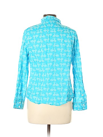 Crown & Ivy Long Sleeve Button-Down Shirt (view 2)