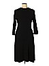 JANA Black Casual Dress Size L - photo 2