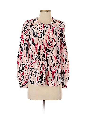 Isabel Marant Long Sleeve Silk Top (view 1)